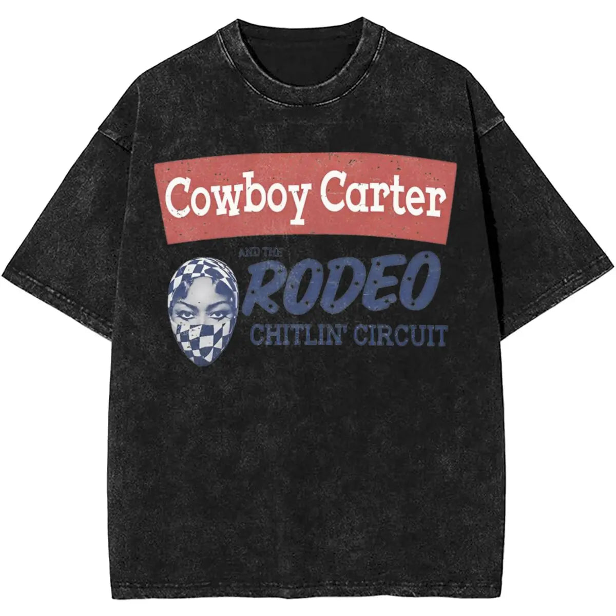 Cowboy Carter Tour – Camiseta Streetwear Beyoncé Unissex em Algodão