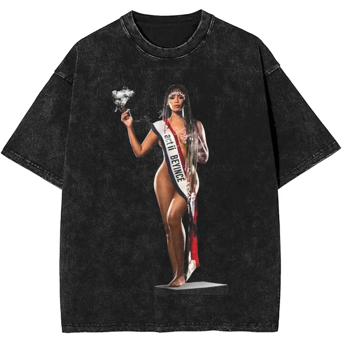 Cowboy Carter Tour – Camiseta Streetwear Beyoncé Unissex em Algodão