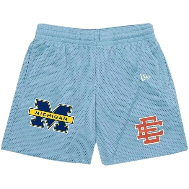 Shorts Masculinos Eric Emanuel EE Basic Mesh – Estampa Floral Clássica | Verão