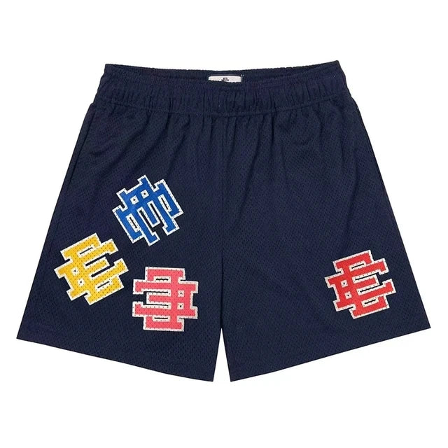 Shorts Masculinos Eric Emanuel EE Basic Mesh – Estampa Floral Clássica | Verão