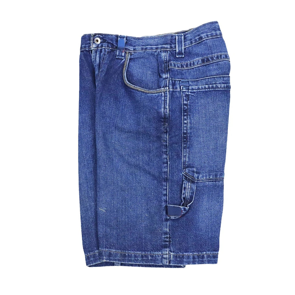 Bermuda Jeans Retro Y2K com Bordado Dragão - Unissex, Estilo Streetwear
