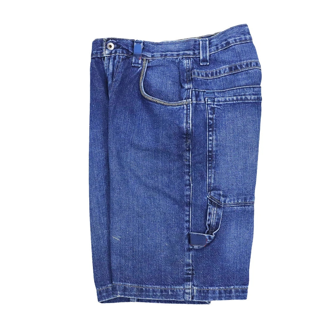 Bermuda Jeans Retro Y2K com Bordado Dragão - Unissex, Estilo Streetwear