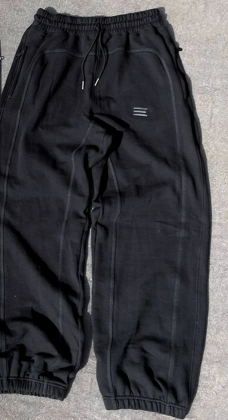 Calça Y2K Estilo Coreano: Streetwear Gótico e Harajuku Unissex